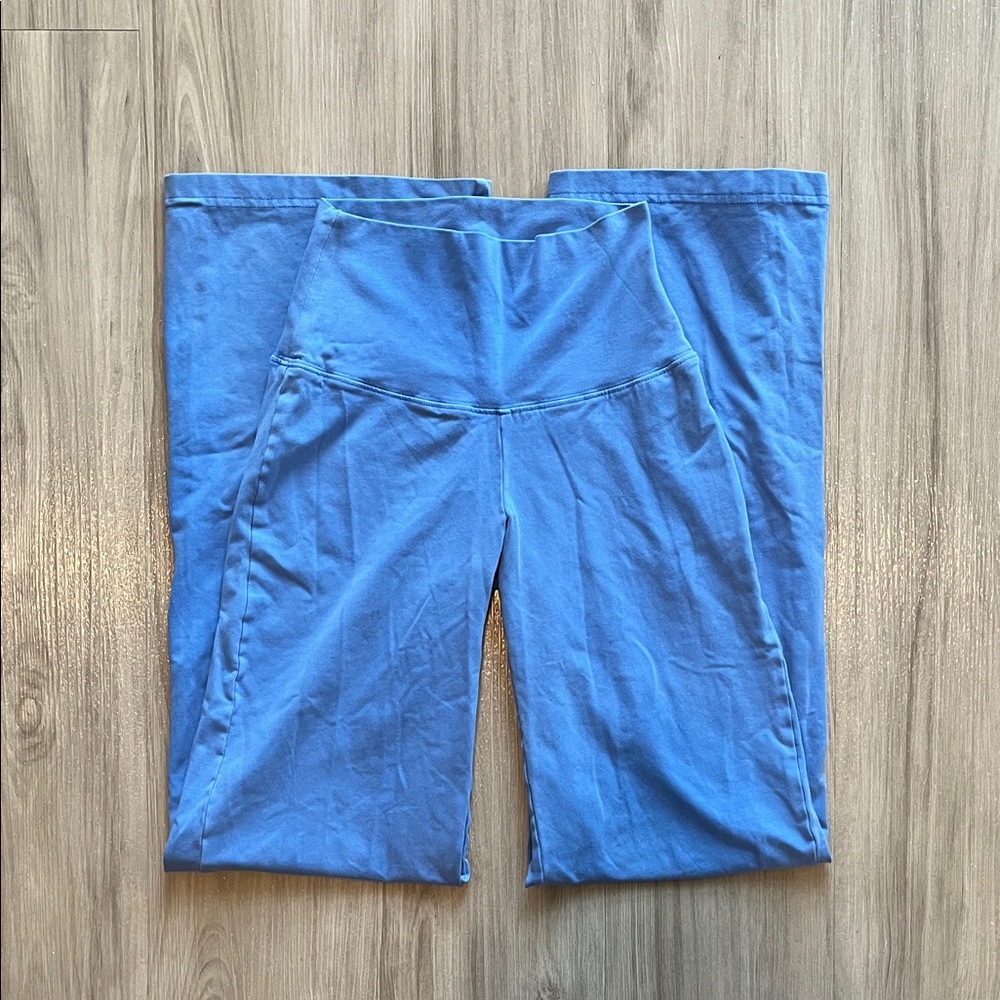 Aritzia French Blue Wide Leg Pants
